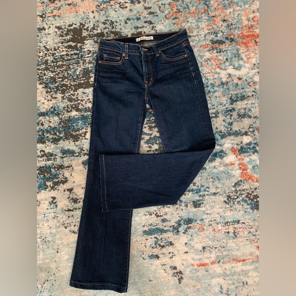 J Brand jeans , color; blue Jean blue , bootleg style#8811E404 size 27